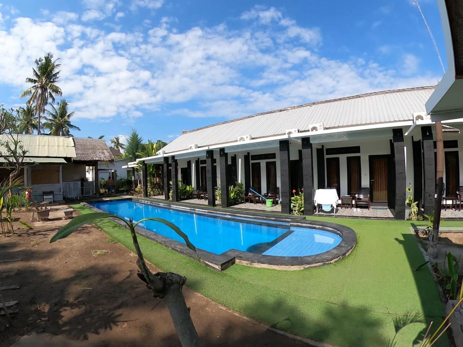 Hotel Mahapuri Gili Air Exterior foto