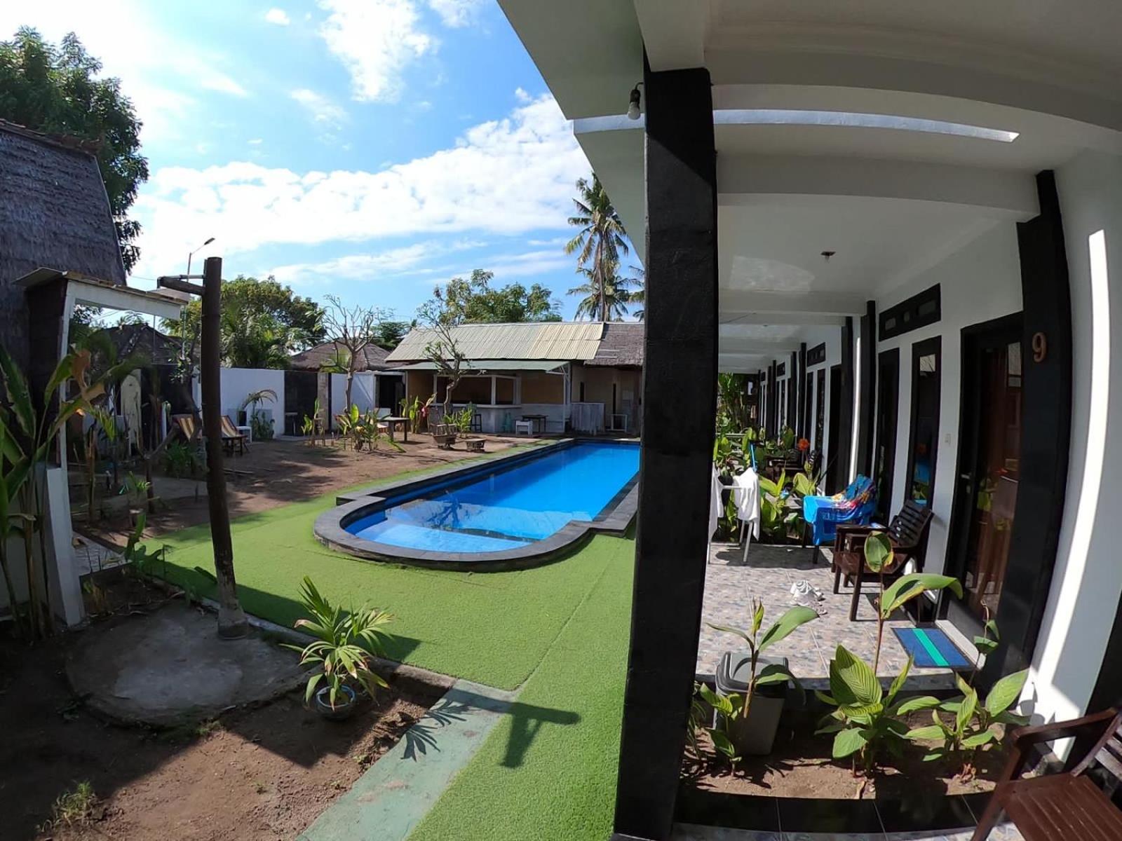 Hotel Mahapuri Gili Air Exterior foto
