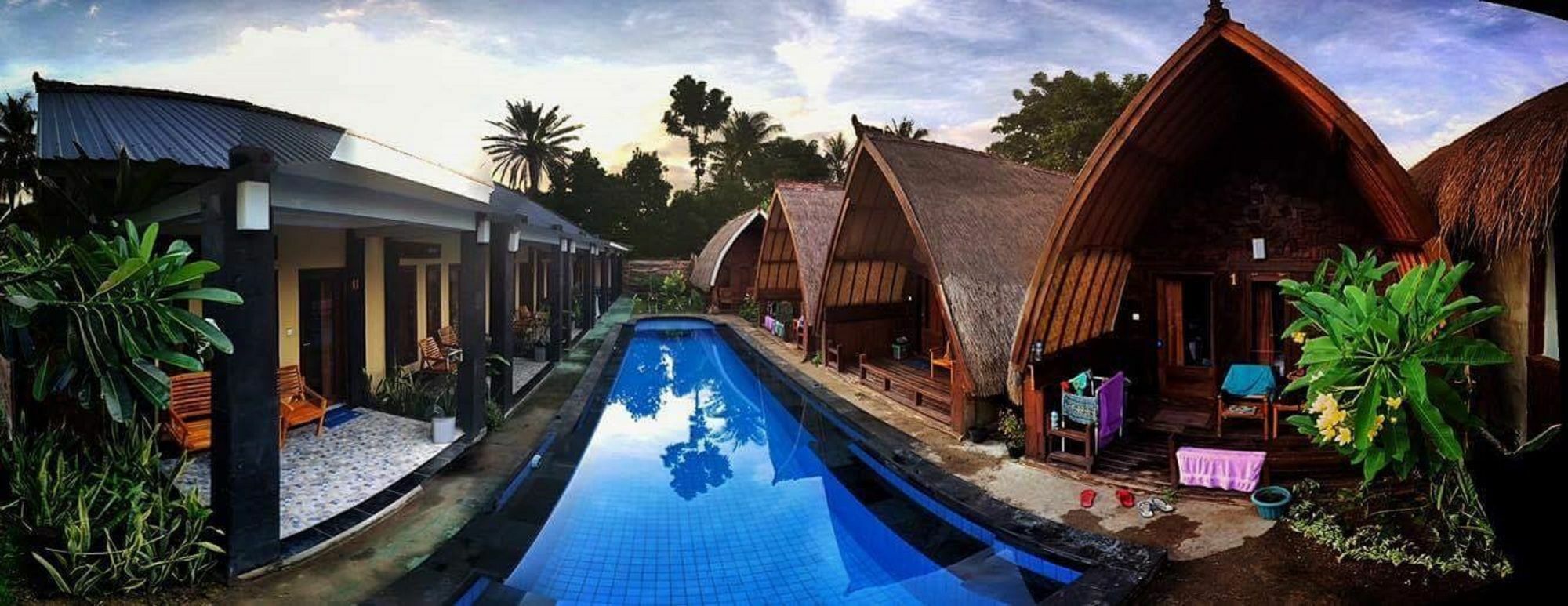 Hotel Mahapuri Gili Air Exterior foto